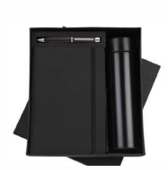 Premium 3 in 1 Corporate Kit -  Diary, Pen and Bottle Set